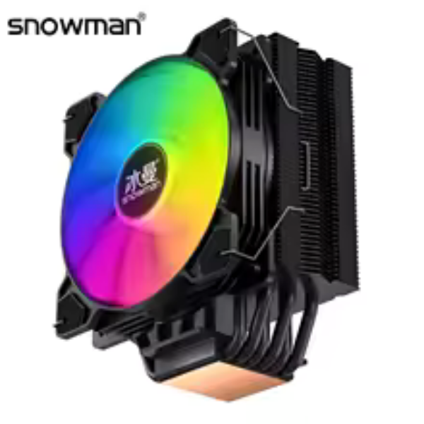 Picture of SNOWMAN BM6000 CPU Cooler 6 Heat Pipes ARGB 120mm