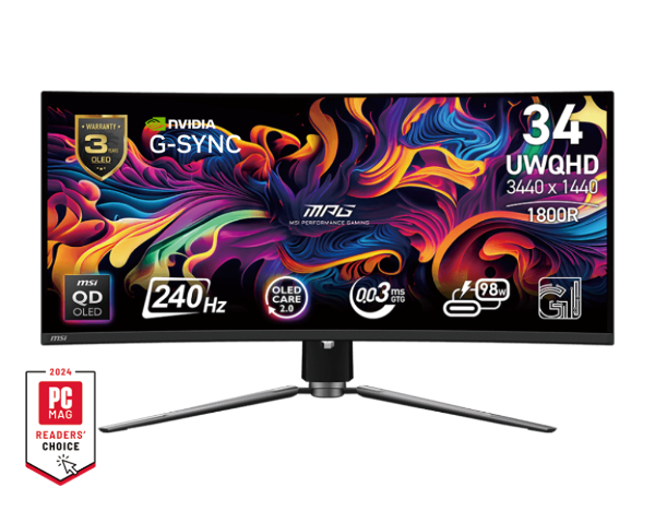 Picture of MSI MPG 341CQPX QD-OLED