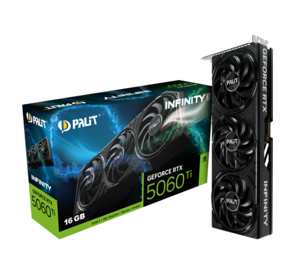 Picture of Palit GeForce RTX™ 5060 Ti Infinity 3 16GB