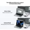 Picture of UNITEK USB-C to HDMI and VGA Adapter, V1168A