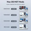 Picture of UNITEK USB C/A Dual HDMI Adapter, V1427A