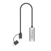 Picture of UNITEK Hybrid USB-C/ USB-A to 2.5G Gigabit Ethernet Adapter U1313