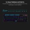 Picture of rapoo V500 Pro Backlit Mechanical Gaming Keyboard - Blue Switch