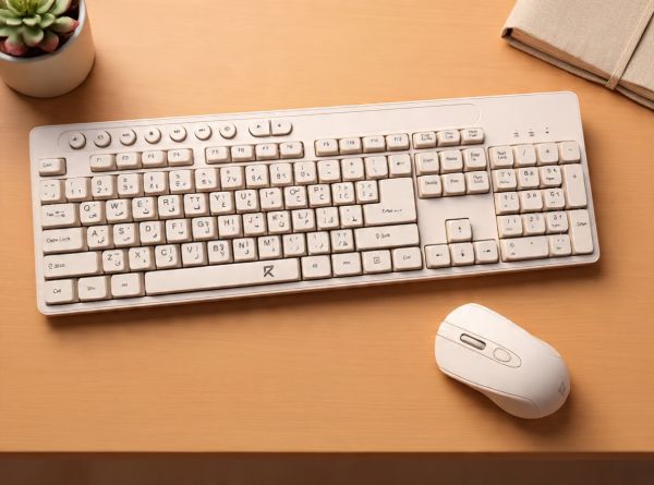Picture of Redragon BS-7094 Wireless Keyboard and Mouse Combo White