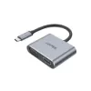 Picture of UNITEK 4K 60Hz USB-C to HDMI 2.0 and VGA Adapter with MST Dual Monitor, V1126A